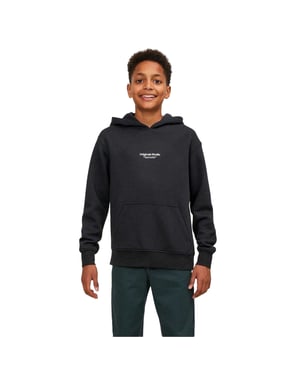 Jack And Jones Jongens Jorvester Hoodie (Zwart)