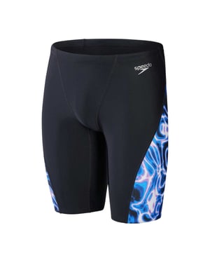 Speedo Alov Digi zwemshort voor heren (ZWART/BLAUW)