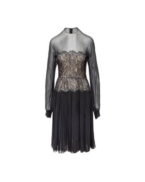 Nina Ricci Haute Boutique Chiffon Jurk - '70s