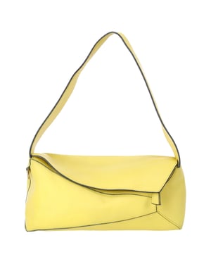 Loewe Puzzle Hobo Bag in Gele Kalfsleer