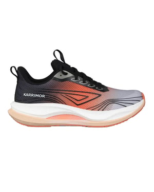 Karrimor Unisex-sportschoenen met ombre-effect voor volwassenen (Zwart/Oranje)