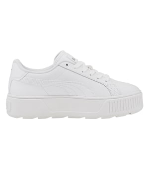 Puma Dames/Dames Karmen Leren Trainers (Wit)