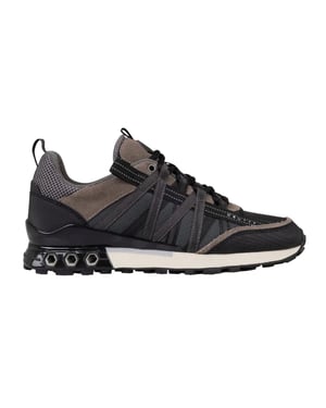 Cruyff Heren Fearia Suede Hex-Tech Trainers (Zwart)