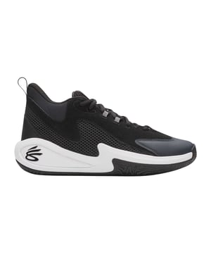 Under Armour Heren Curry Basketbal Schoenen (Zwart/Grijs)