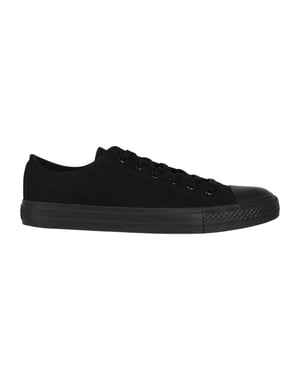 SoulCal Platte Trainers Heren Canvas (Zwart)