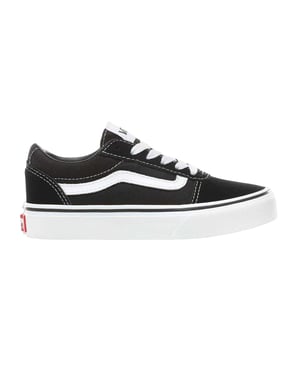 Vans Canvas Trainers Kinderen/Kinderen (Zwart, Wit)