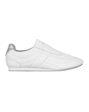 Slazenger Dames/Dames Warrior Leren Trainers (Wit)