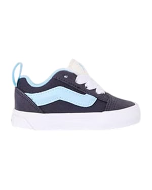 Vans Peuters Knu Skool Retro Lage Sneakers (Grijs/Blauw)