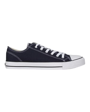 SoulCal Platte Trainers Heren Canvas (Marine)