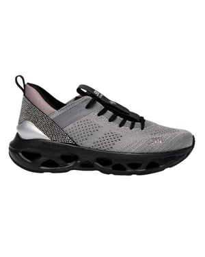 Steve Madden Surge Mesh-sportschoenen voor dames (Donkergrijs)