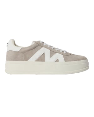 Steve Madden Leren sportschoenen voor dames (Grijs)