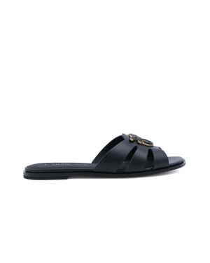 Pinko Slippers Zwart