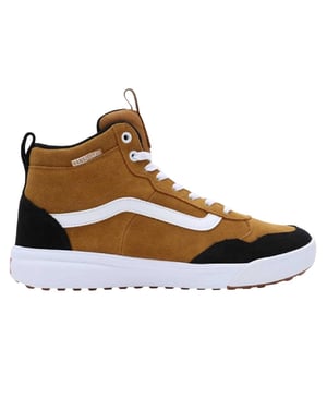 Vans Heren Range Exp Leren Trainers (Bruin)