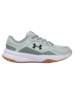 Under Armour Heren Edge Low Trainers (Groen/Wit/Zwart)