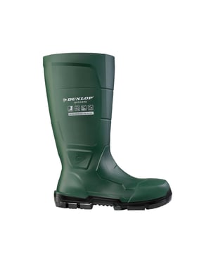 Dunlop Unisex Work-It veiligheidslaarzen voor volwassenen (Groen)