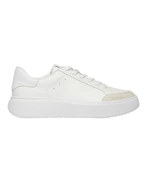 Fit Flop Dames/Dames Leren Platform Trainers (Stedelijk)
