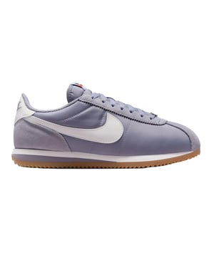 Nike Cortez-suède sneakers voor dames (Cementgrijs)