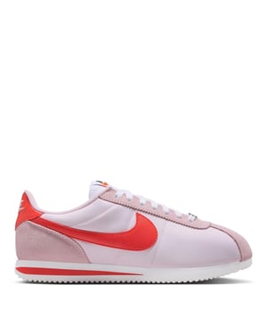 Nike Cortez-suède sneakers voor dames (Roze schuim)