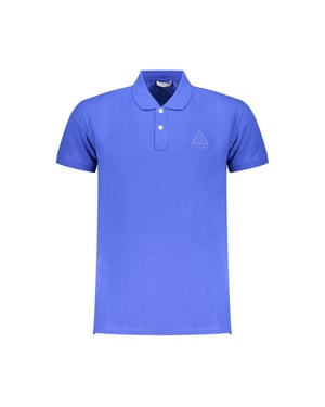 Ijsberg Driehoek Logo Blauwe Polo Shirt