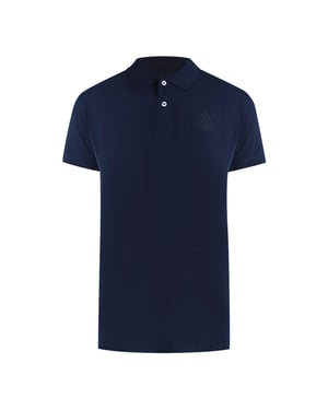 Polo Shirt Met Logo Van Een Ijsbergdriehoek In Marineblauw