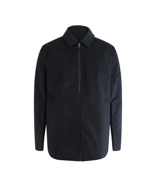 Aquascutum Active Wool Active Coach Zwarte Jas