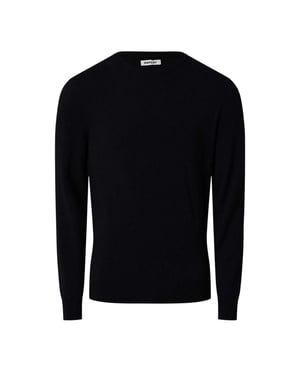Replay Herentrui met ronde hals van katoenmix (Blauw)