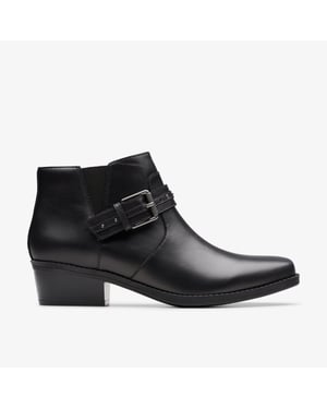 Danyelle Wish Black Leather Laarzen