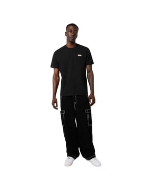 True Religion Katoenen heren-T-shirt (Zwart)