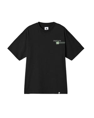 Pretty Green Heren Rising Schorpioen Crew Hals T-shirt (Zwart)