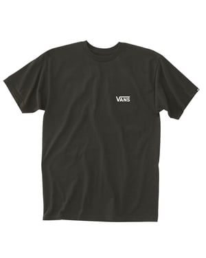 Vans Heren T-shirt katoen met logo (Zwart)