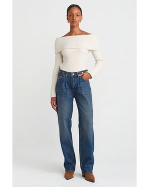 Hoge Taille Wijde Jeans