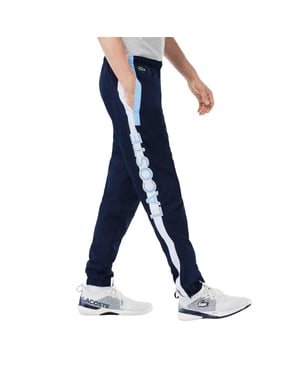 Lacoste Heren Slim Joggers (Marineblauw/Wit)
