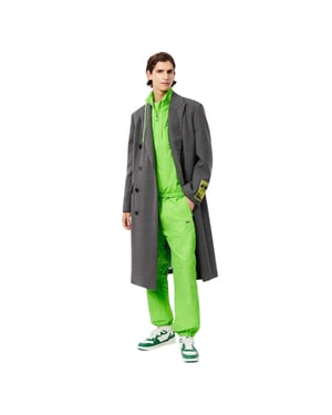 Lacoste Heren Woven Tracksuit Broek (Lime Groen)