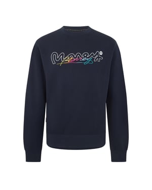 Money Heren Chop Vice Crew Hals Sweatshirt (Marine)