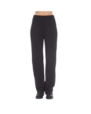 Vero Moda Dames/Dames Plisse Broek Met Wijde Pijpen (Zwart)