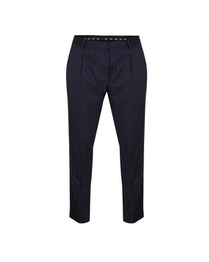 Boss Rechte herenbroek (Donkerblauw)