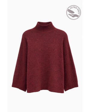 Oversized Geribbelde Coltrui
