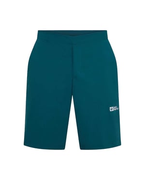 Jack Wolfskin Heren Relaxed Fit Korte Broek (Groen)
