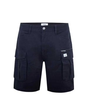 Firetrap Heren BTK Shorts (Gewassen Zwart)