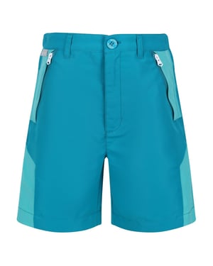 Regatta Kinderen/Kinderen Sorcer Colour Block Shorts (Emailblauw/Turquoise Blauw)