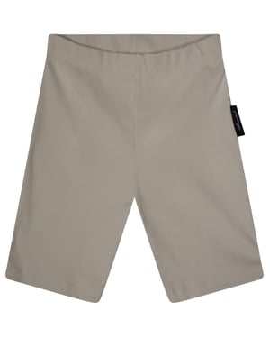 Hype Dames-slim-fit-short met ribboord (Beige)