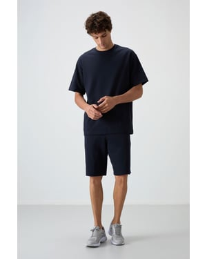 Oversized T-shirt en Shortset