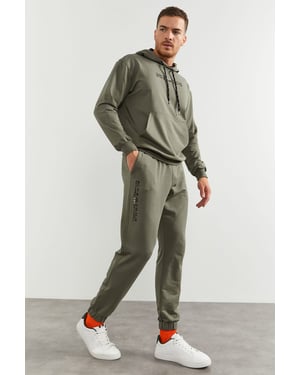Oversized Hooded Sweatshirt en Broek Set