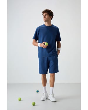 Oversized T-shirt en Shorts Set