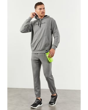Oversized hoodie en broek set