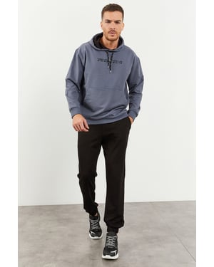 Oversized Hooded Sweatshirt en Broek Set