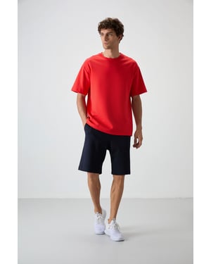 Overmaat T-Shirt en Shorts Set