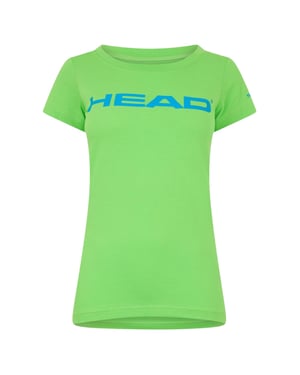 Head Dames/Dames Groot Logo T-Shirt (Groen)