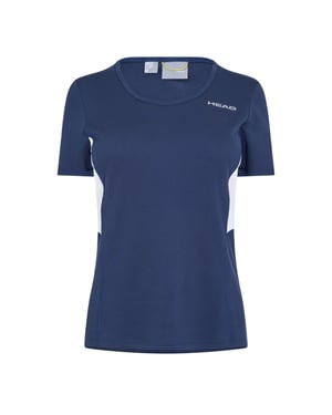 Head Dames/Dames Technisch T-shirt (Blauw)