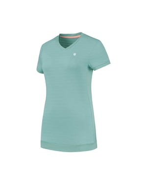 K-Swiss Dames/Dames V Hals Regular T-shirt (Blauw)